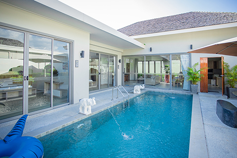 2 Bedrooms Pool Villa : Yipmunta Pool Villa Phuket.