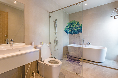Bathroom 2 Bedrooms Pool Villa Phuket : Yipmunta Pool Villa Phuket
